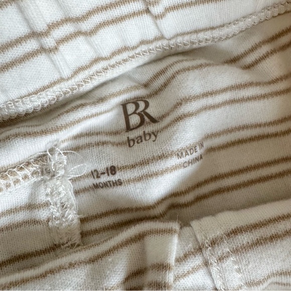 Banana republic Baby Supima cotton striped drop crotch Pant, 12-18 months - Picture 6 of 6